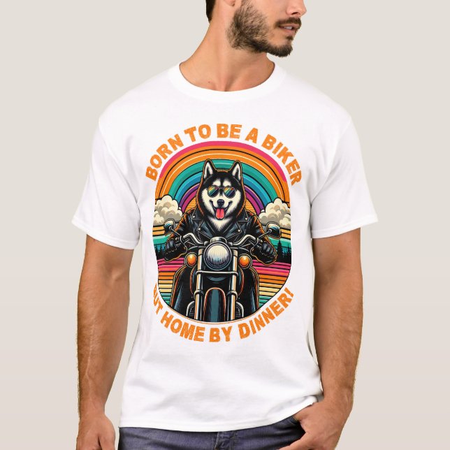 Camiseta Nascer de ser um beijo: Rouco Rider Adventure (Frente)