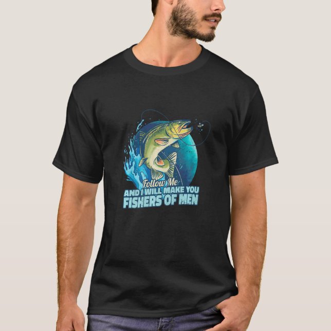 Camiseta Nascer De Ser Uma Citação De Legenda De Pesca Para (Frente)
