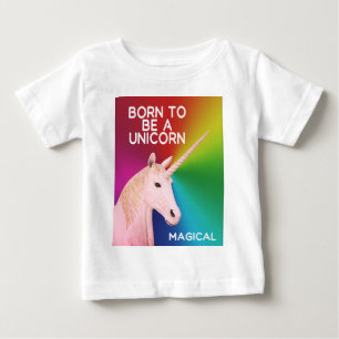 Camiseta Nascer de ser uma Estátua de Unicórnio