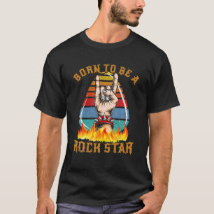 Camiseta Nascer De Serem Cavalos De Mão Rock Star Vintage R
