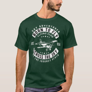Camiseta Nascer de voar pelo céu