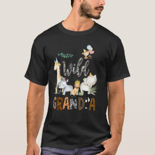 Camiseta Nascer de Zoo Selvagem segundo aniversário Safari