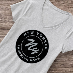 Camiseta Nascer do New Yorker City Empire Stater Brooklyn N