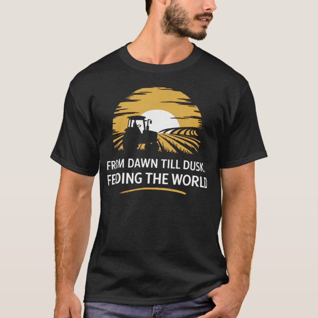 Camiseta Nascer do Sol com Trator (Frente)