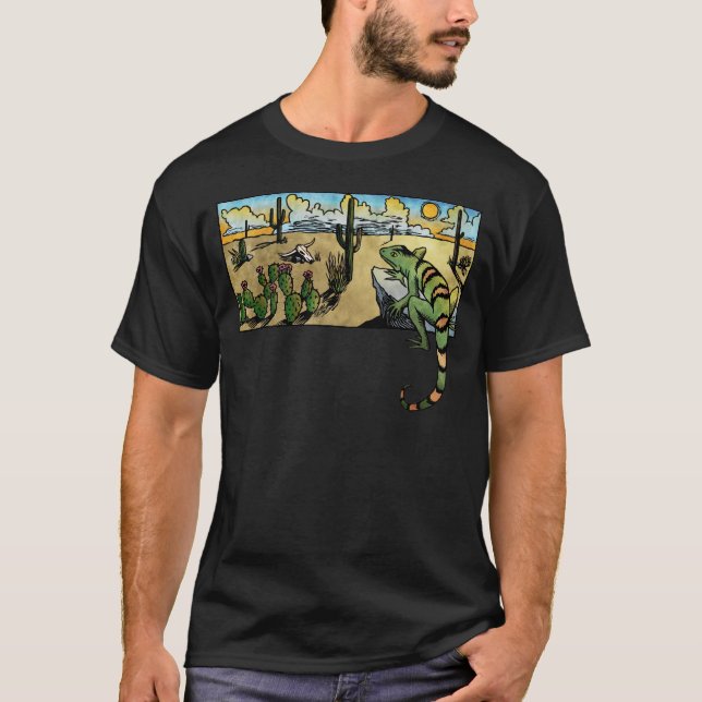 Camiseta Nascer do sol do deserto (Frente)