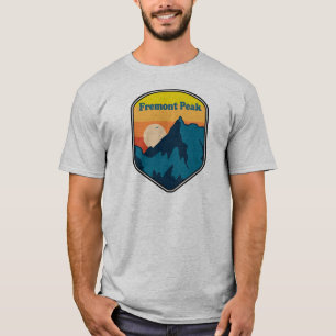 Camiseta Nascer do sol no Fremont Peak Wyoming