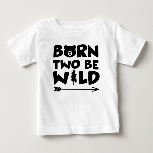 Camiseta Nascer Dois Selvagem (Frente)