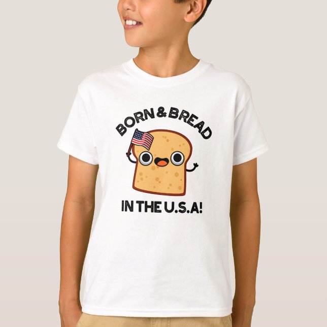 Camiseta Nascer E Pão Nos Estados Unidos (Frente)