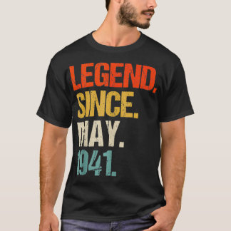 Camiseta Nascer em 1941, feito em 1941, 83 anos