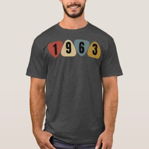 Camiseta Nascer Em 1963, Aniversário Da Guitarrista Guitar