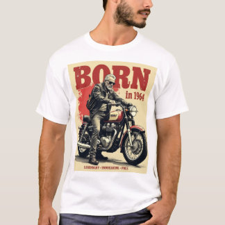 Camiseta Nascer Em 1964