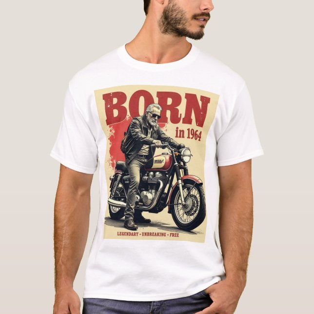 Camiseta Nascer Em 1964 (Frente)
