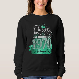 Camiseta Nascer em 1970 I Black Turquoise Party Outfit & Ac