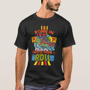 Camiseta Nascer Em 1971 É Assim Que Eu Rolo 50º Aniversá