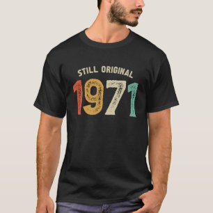 Camiseta Nascer em 1971 Vintage Classic The Legend Original