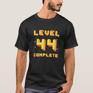 Camiseta Nascer Em 1977, Nível 44, Retro De Aniversário D