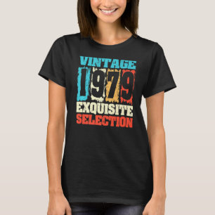 Camiseta Nascer Em 1979, Seleção Essencial De Aniversário F