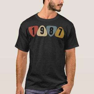 Camiseta Nascer Em 1987, Aniversário Da Guitarrista Guitar 