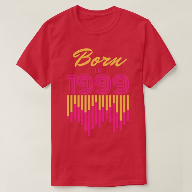 Camiseta Nascer em 1999 (Frente do Design)