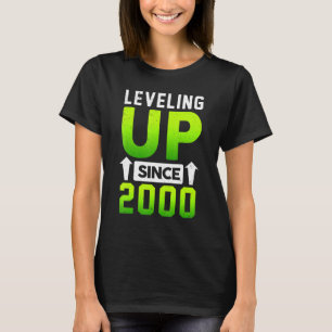 Camiseta Nascer Em 2000 Aumento Do Nível De Jogos Desde 200