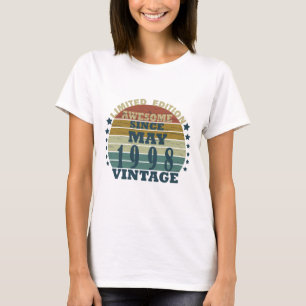 Camiseta Nascer em maio de 1998
