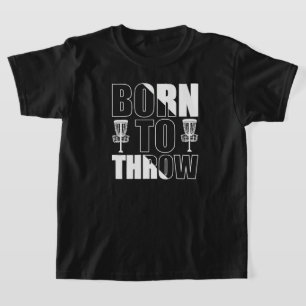 Camiseta Nascer Engraçado De Golfe De Disco Para Jogar Fris