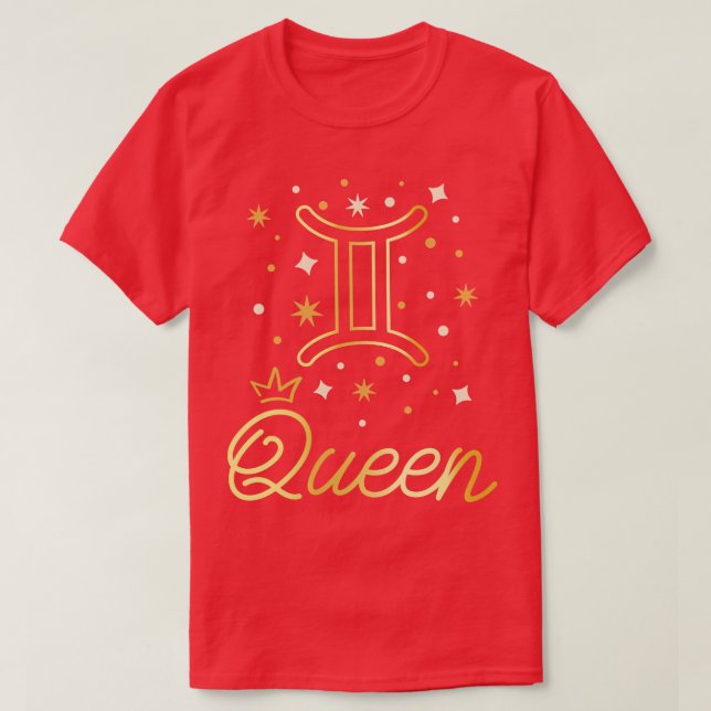 Camiseta Nascer Gemini I Em Maio De Junho (Frente do Design)