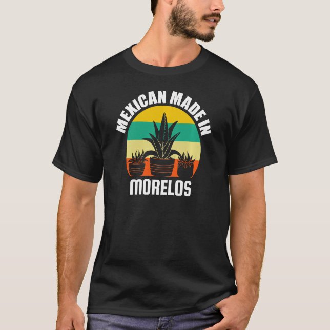 Camiseta Nascer Mexicano No Retro Morelos (Frente)