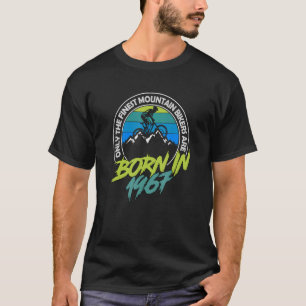 Camiseta nascer MTB de 55 anos em 1967 55th Birthday Mounta