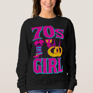 Camiseta nascer Musical Clássico De Menina Dos Anos 70 Em 1