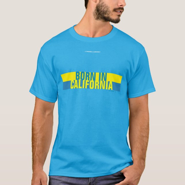 CAMISETA NASCER NA CALIFÓRNIA (Frente)