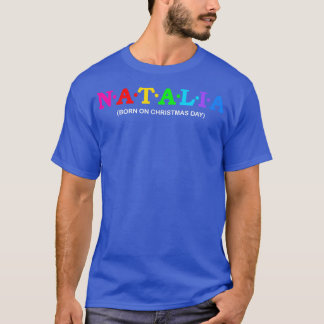 Camiseta Nascer Natalia No Dia De Natal 1