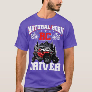 Camiseta Nascer natural RC Driver Racer Controlado remotame