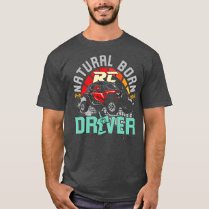 Camiseta Nascer natural RC Driver Racer Controlado remotame