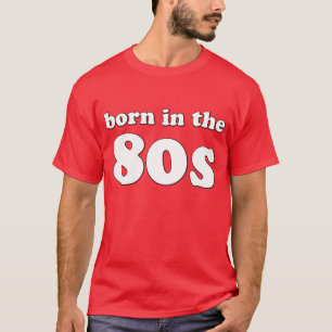 Camiseta Nascer no anos 80 - ORIGINAL, copiado