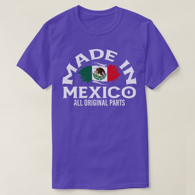 Camiseta Nascer no México (Frente do Design)