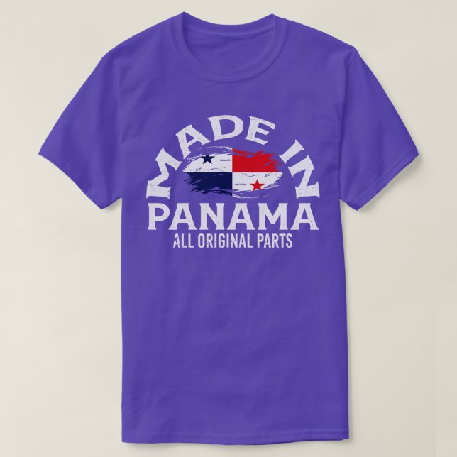 Camiseta Nascer no Panamá (Frente do Design)