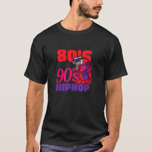 Camiseta Nascer Nos Anos 80 Levantado Por 90 Hip Hop Eu Amo
