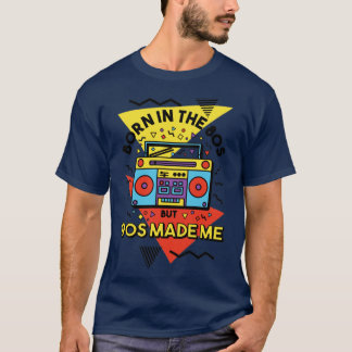 Camiseta Nascer Nos Anos 80 Mas 90 Me Fez