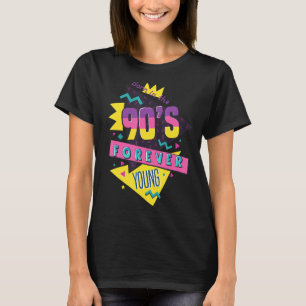 Camiseta Nascer Nos Anos 90 Retro Forever Young Quot