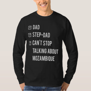 Camiseta Nascer Pai Etapa Moçambique Dia de os pais Papa Mo