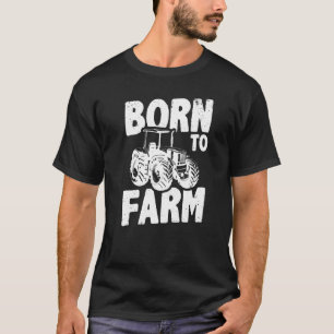Camiseta Nascer Para A Agricultura Fazenda Fazenda Do Agric
