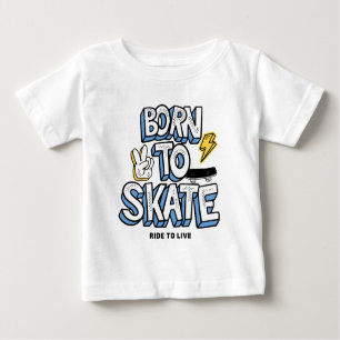 Camiseta Nascer para a Corrida do Skate ao Vivo