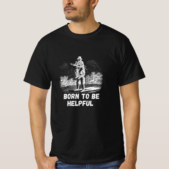 Camiseta Nascer para ajudar (Frente)