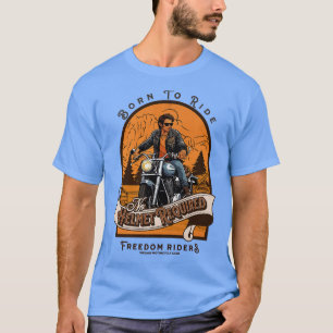 Camiseta Nascer para Andar Sem Capacetes Os Cavaleiros de L