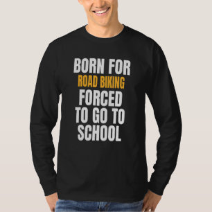 Camiseta Nascer Para Bicicleta Rodoviária