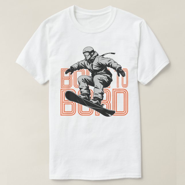 Camiseta Nascer para Borda (Frente do Design)