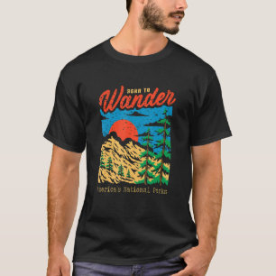 Camiseta Nascer Para Deslocar Parques Nacionais Da América