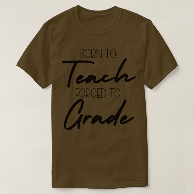 Camiseta Nascer para Ensino d para Grau (Frente do Design)