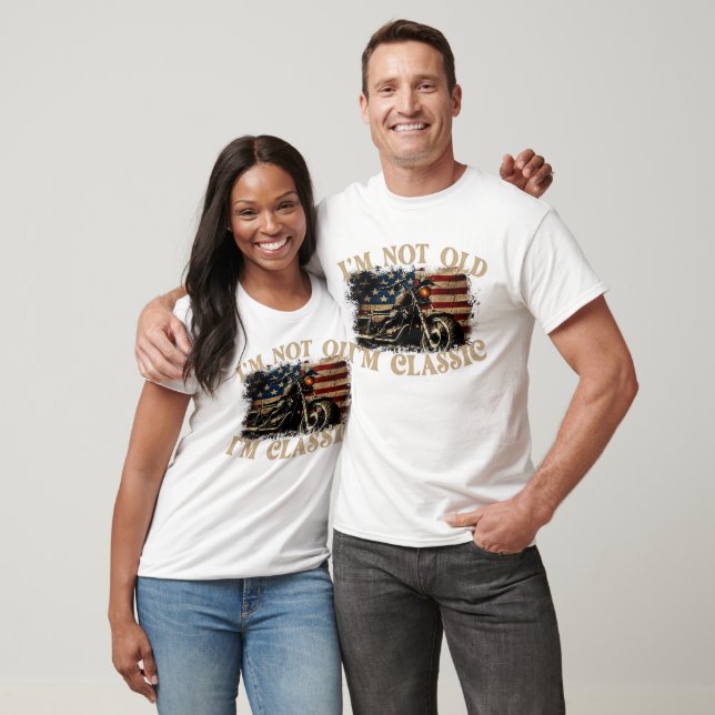 Camiseta Nascer para estrada - Aço Americano Clássico (Unissex)